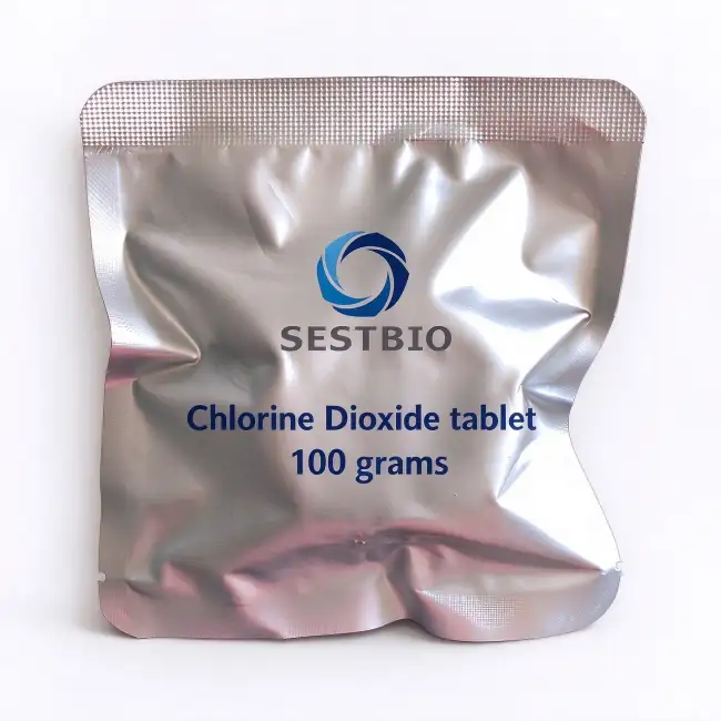 Chlorine Dioxide Tablet 100g Clo2 Air Deodorizing