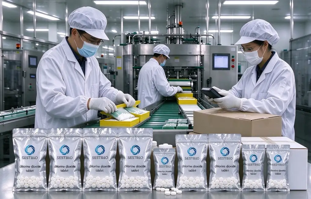 Chlorine Dioxide Tablet For Odor Removal